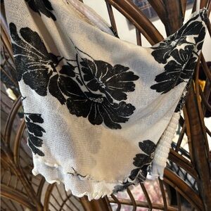 FP Black and White Tube Top w/Straps